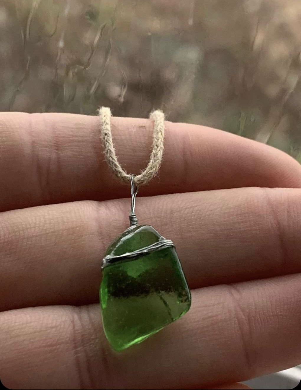 Sea Glass (Green) Necklace
