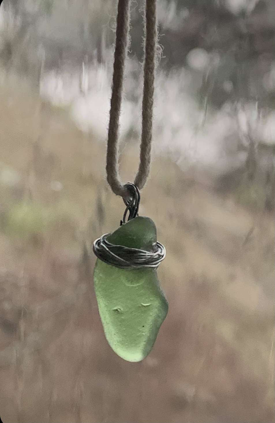 Sea Glass (Green) Necklace